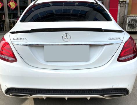 สปอยเลอร์ C-Class W205 ทรง Brabus สีดำเงา