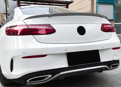 สปอยเลอร์ E Coupe C238 ทรง Brabus สีดำเงา