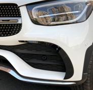 คิ้วกันชนหน้า GLC (X253), GLC Coupe (C253) Facelift กันชน AMG ดำเงา