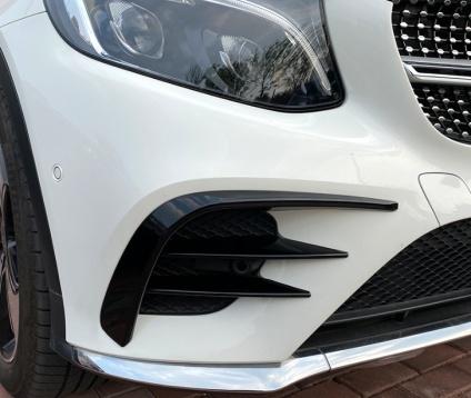 คิ้วกันชนหน้า GLC (X253), GLC Coupe (C253) Pre-Facelift กันชน AMG ดำเงา
