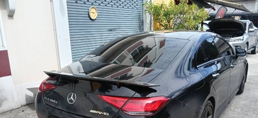 สปอยเลอร์ CLS C257 W257 ทรง RT คาร์บอนแท้