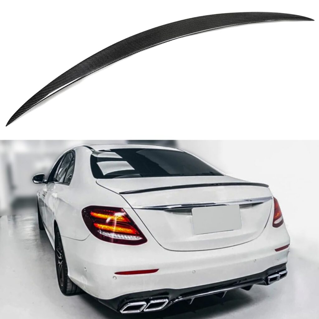 สปอยเลอร์ E-Class W213 ทรง AMG สีดำเงา
