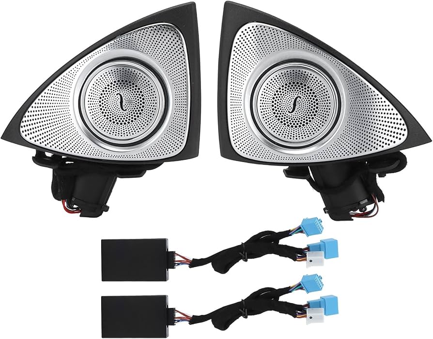 ลำโพงทวีเตอร์หมุน 4D (Rotating Tweeter Speaker) ไฟ 64 สี - Image 2