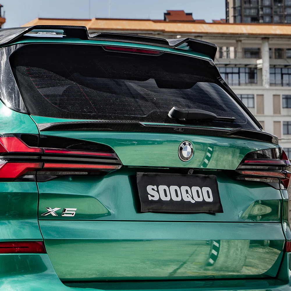 [SOOQOO แท้] สปอยเลอร์คาดกลาง X5 G05 LCI - dry carbon prepreg แท้