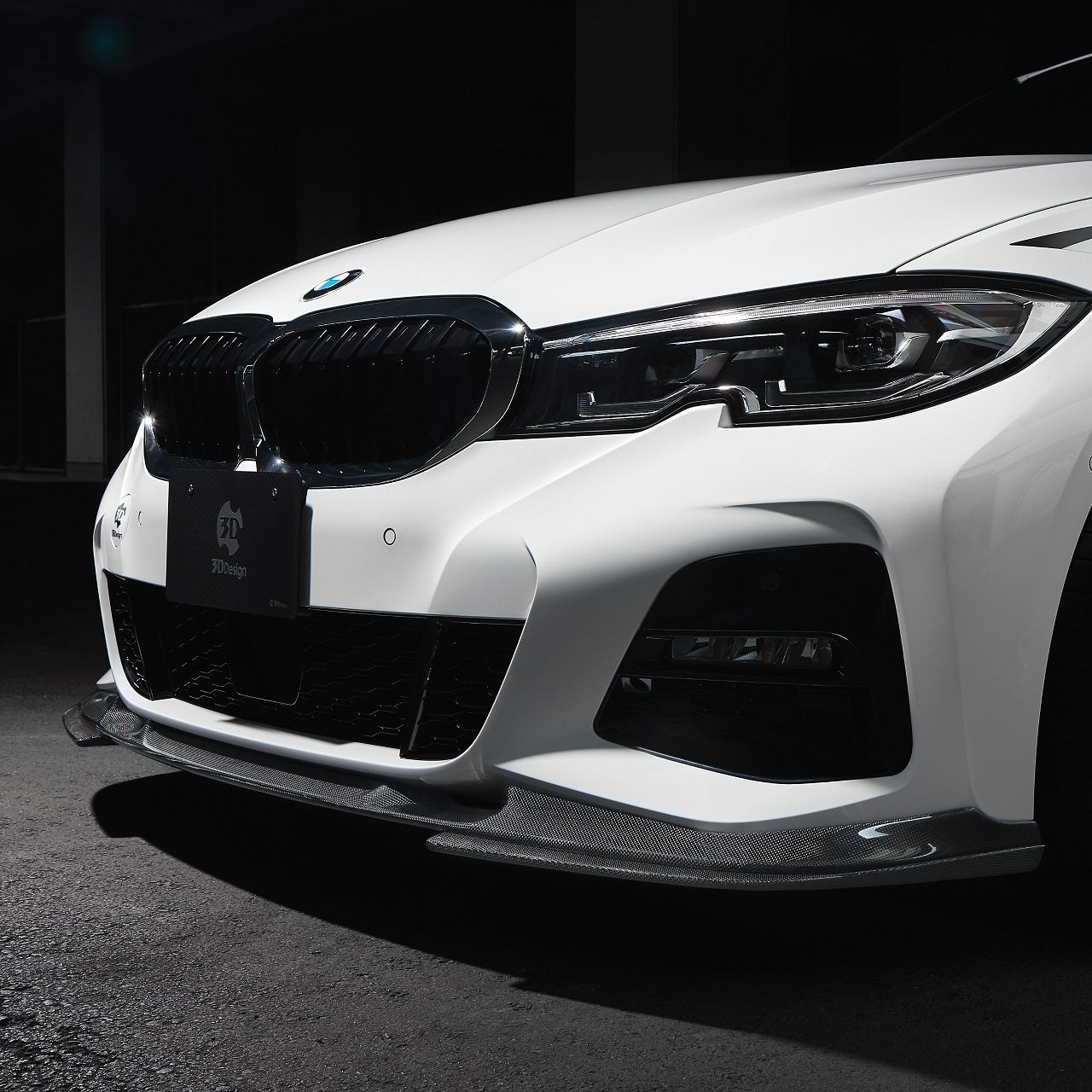 ลิ้นหน้า G20 Pre-LCI ทรง 3D เพียวคาร์บอนแท้ carbon fiber