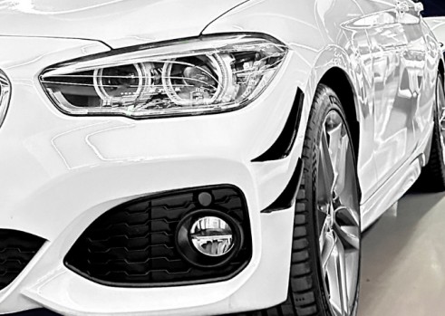 คิ้วกันชนหน้า F20 LCI กันชน M Sport ดำเงา