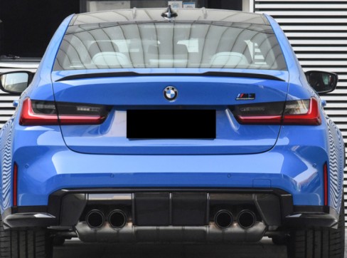 สปอยเลอร์ G20 ทรง M3 สีดำเงา