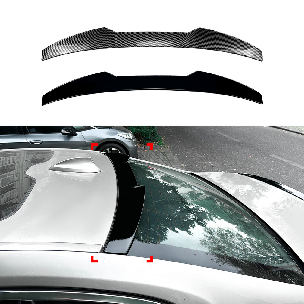 สปอยเลอร์หลังคา BMW G11 G12 ดำเงา