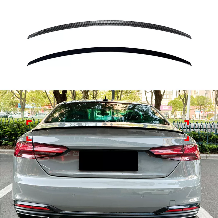 สปอยเลอร์ Audi A5 ดำเงา (เลือกได้ 3 ทรง)