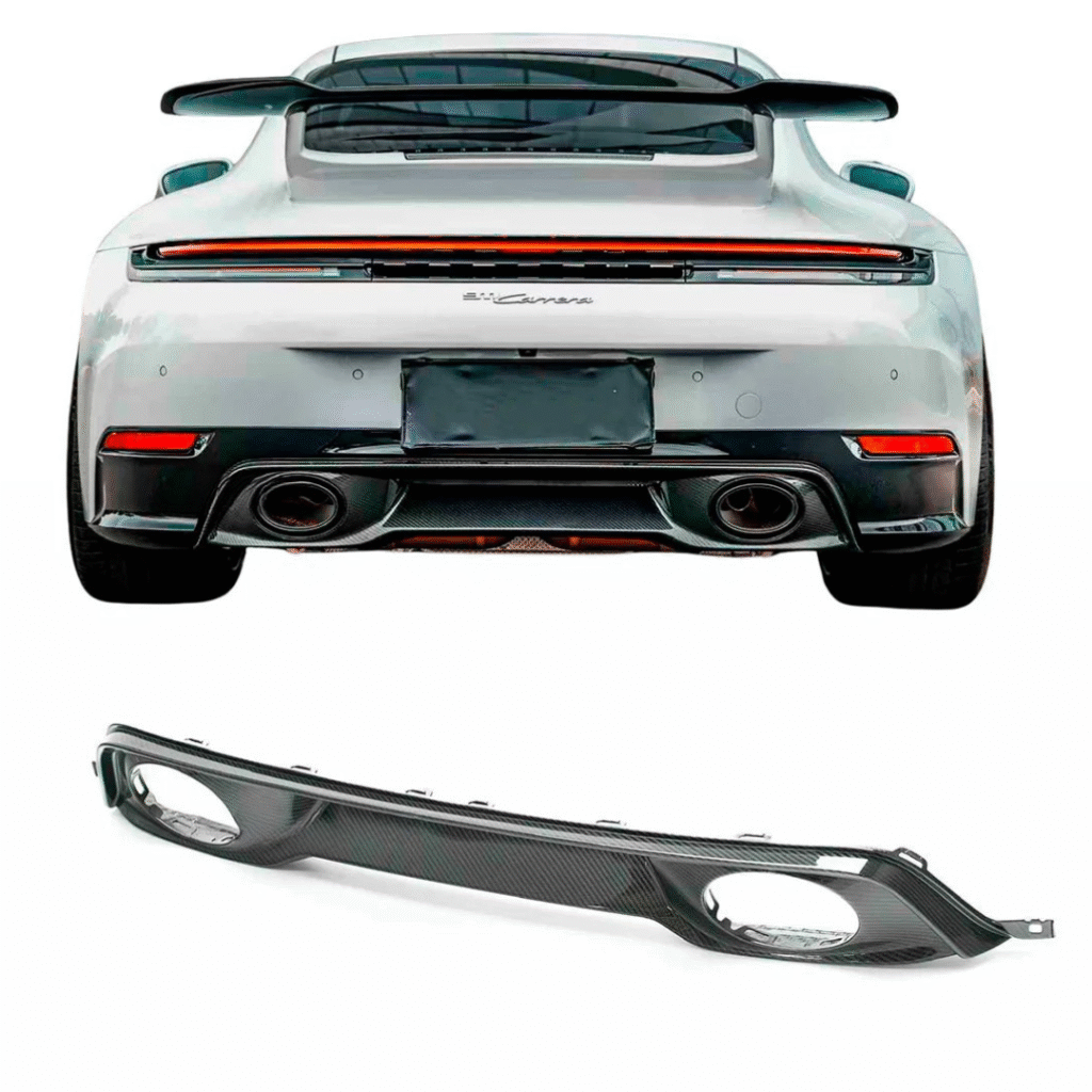 ดิฟฟิวเซอร์ท้าย 992.2 ทรง OEM - carbon แท้