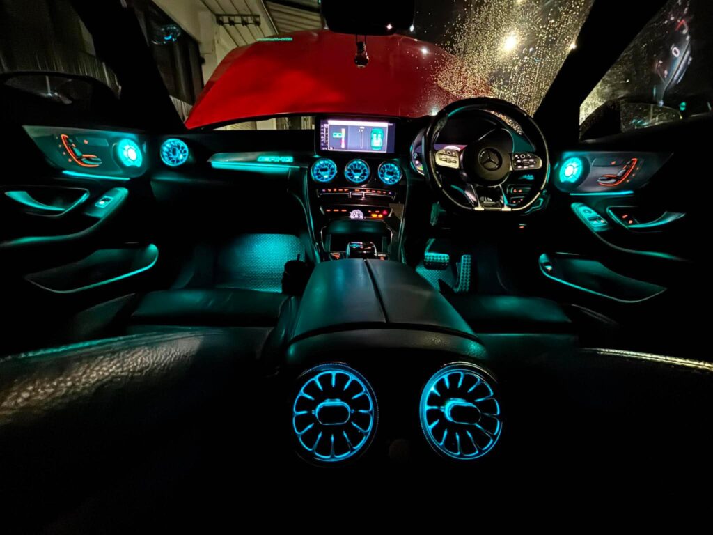 Ambient Light อัพเกรดไฟภายในห้องโดยสาร Benz W205 C205 (Sedan/Coupe)