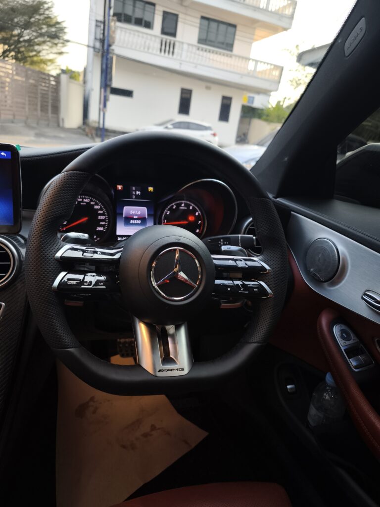 อัพเกรดพวงมาลัย Benz